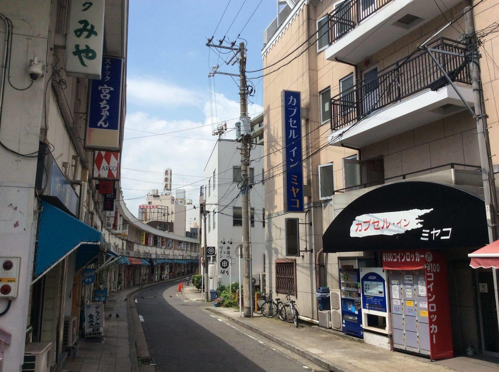Capsule Inn Miyako 요코하마 외부 사진